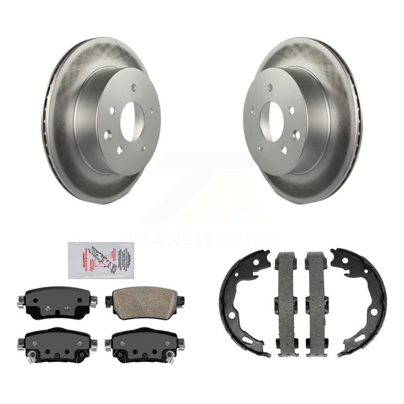 Transit Auto KGA-106852 Disc Brake Kit for 2019 Nissan Rogue Sport - Rear