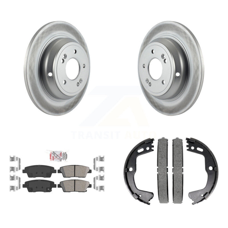 Transit Auto KGA-106853 Disc Brake Kit for 2015-2017 Genesis G80, Hyundai Genesis - Rear