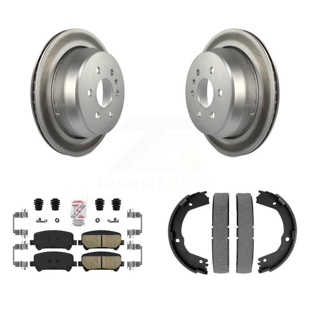 Transit Auto KGA-106856 Disc Brake Kit for 2015-2020 Chevrolet Colorado, GMC Canyon - Rear