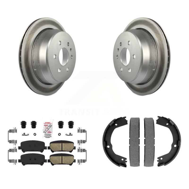 Transit Auto KGA-106856 Disc Brake Kit for 2015-2020 Chevrolet Colorado, GMC Canyon - Rear