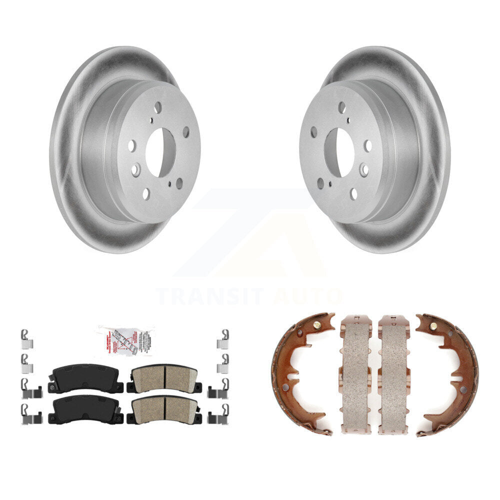 Transit Auto KGA-106861 Disc Brake Kit for 1992-2000 Toyota Solara, Lexus ES300, Toyota Camry - Rear
