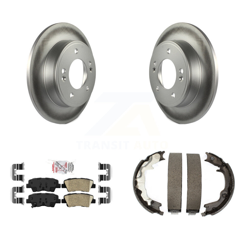 Transit Auto KGA-106863 Disc Brake Kit for 2014 Kia Forte, Kia Forte Koup - Rear