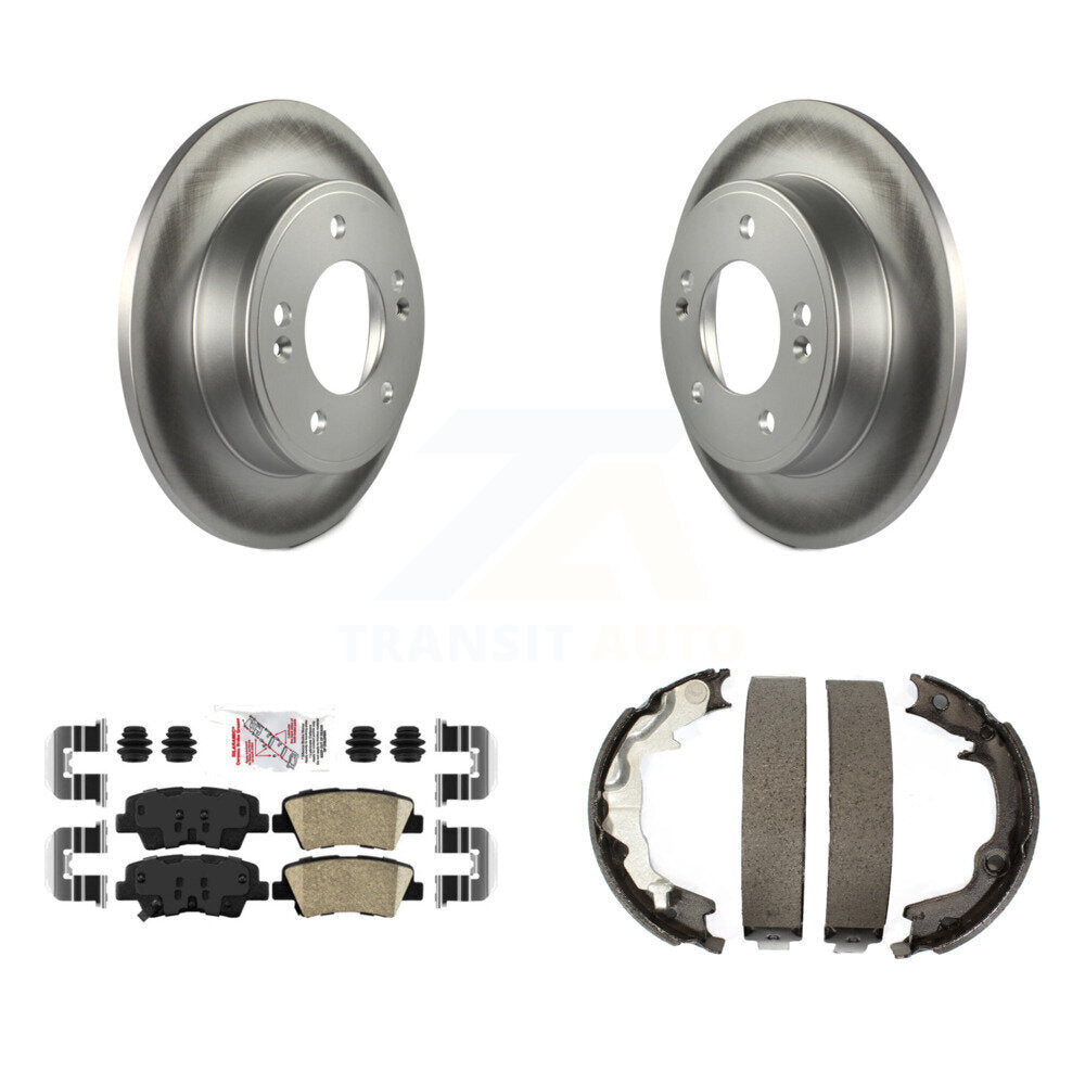 Transit Auto KGA-106864 Disc Brake Kit for 2014 Kia Forte, Kia Forte Koup - Rear