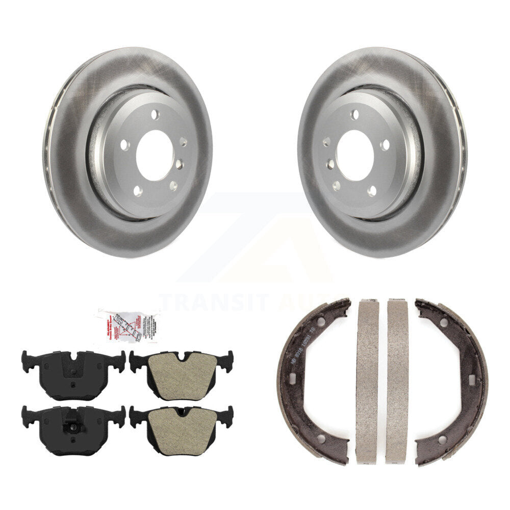 Transit Auto KGA-106865 Disc Brake Kit for 2001-2006 BMW 330Ci, BMW 330i, BMW 330xi - Rear