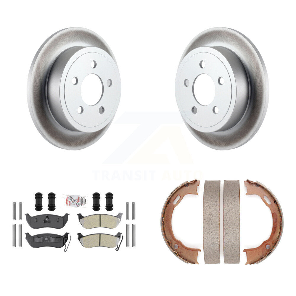 Transit Auto KGA-106868 Disc Brake Kit for 2003-2007 Jeep TJ, Jeep Liberty, Jeep Wrangler - Rear