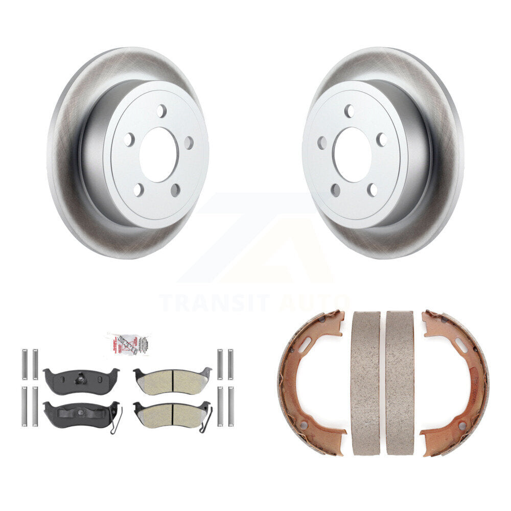 Transit Auto KGA-106869 Disc Brake Kit for 2003-2007 Jeep TJ, Jeep Liberty, Jeep Wrangler - Rear