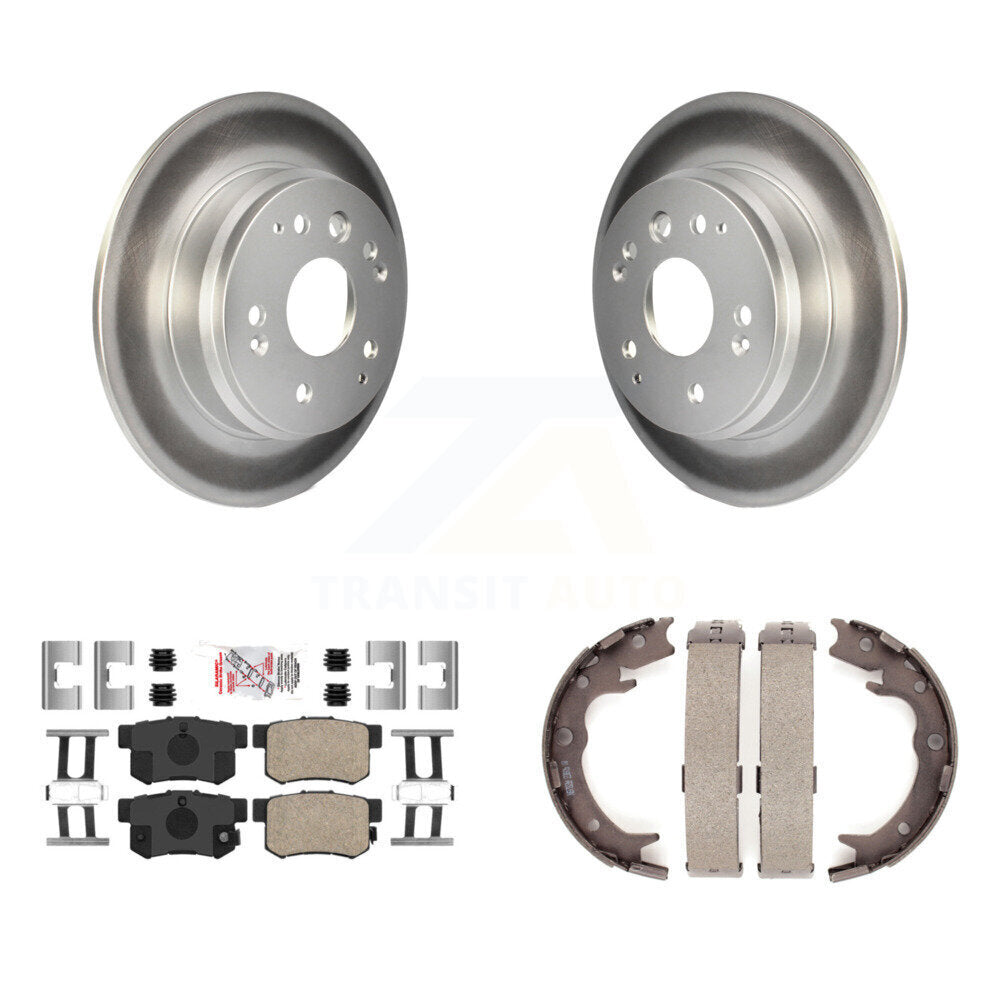 Transit Auto KGA-106878 Disc Brake Kit for 1999-2011 Honda Element, Acura TL - Rear