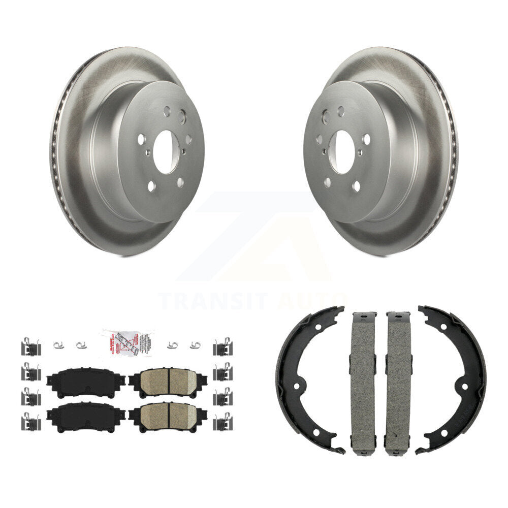 Transit Auto KGA-106887 Disc Brake Kit for 2014-2015 Lexus IS250, Lexus IS350 - Rear