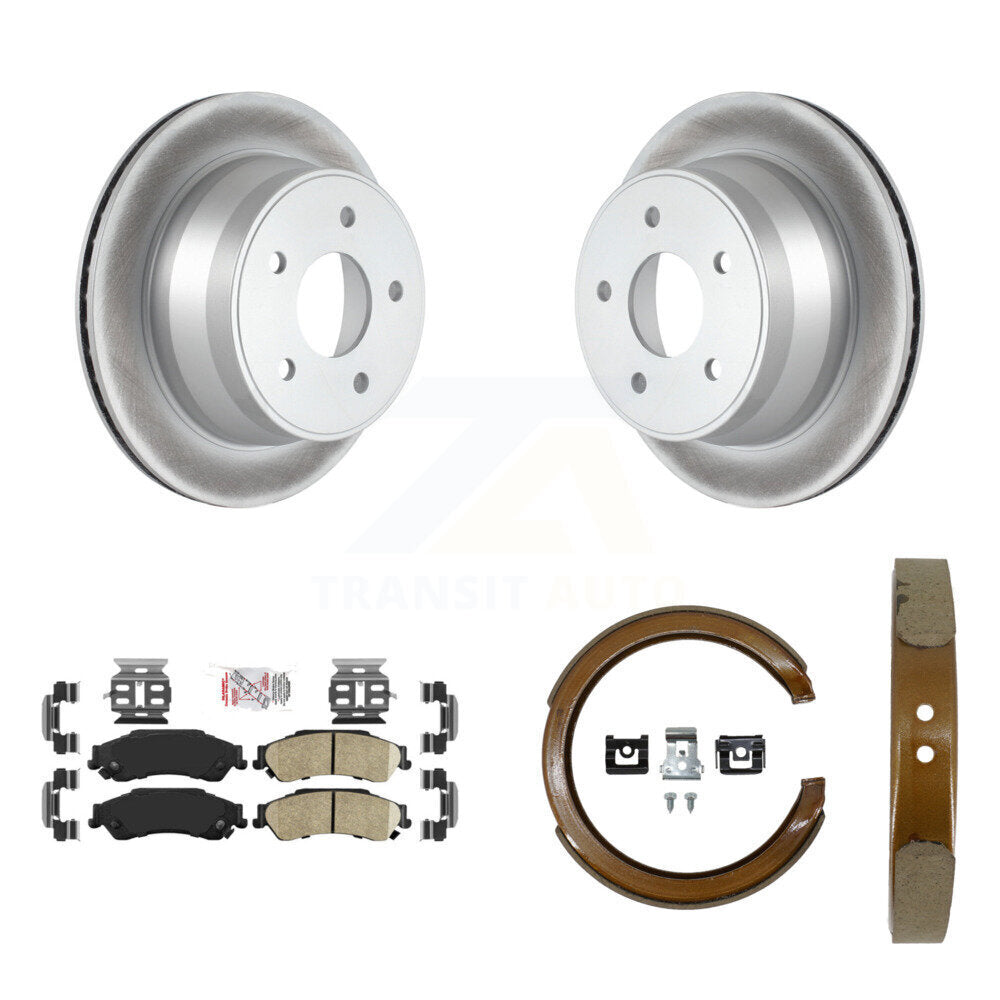 Transit Auto KGA-106888 Disc Brake Kit for 1997-2005 GMC Jimmy, Chevrolet S10 and More - Rear