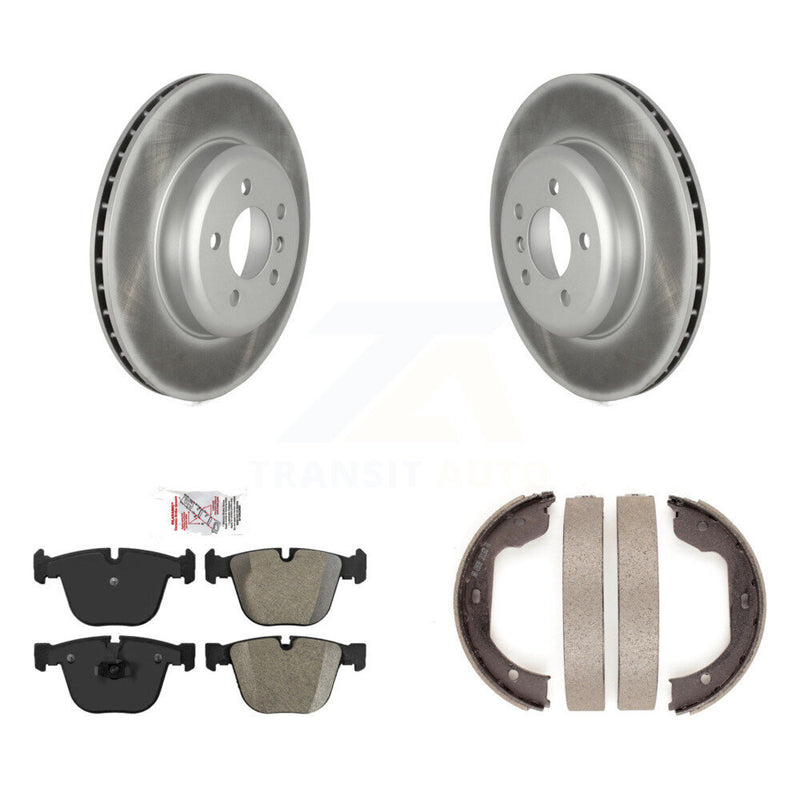 Transit Auto KGA-106889 Disc Brake Kit for 2010-2017 BMW ActiveHybrid 7, BMW 740Li xDrive and More - Rear