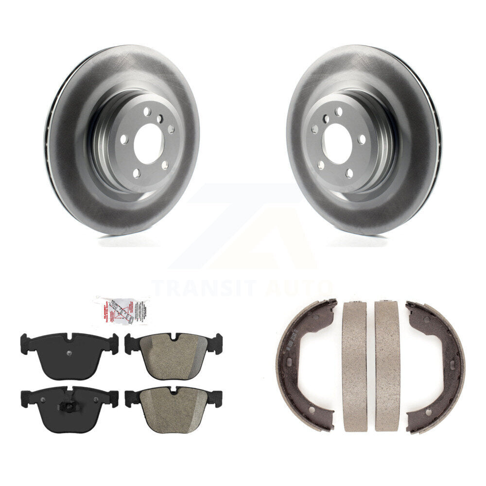 Transit Auto KGA-106890 Disc Brake Kit for 2009-2016 BMW ActiveHybrid 7, BMW Alpina B7 and More - Rear