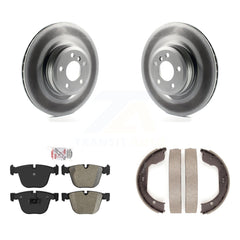 Transit Auto KGA-106890 Disc Brake Kit for 2009-2016 BMW ActiveHybrid 7, BMW Alpina B7 and More - Rear