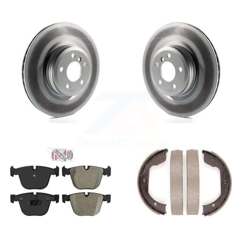 Transit Auto KGA-106890 Disc Brake Kit for 2009-2016 BMW ActiveHybrid 7, BMW Alpina B7 and More - Rear