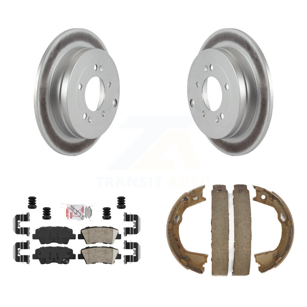 Transit Auto KGA-106903 Disc Brake Kit for 2010 Hyundai Azera - Rear