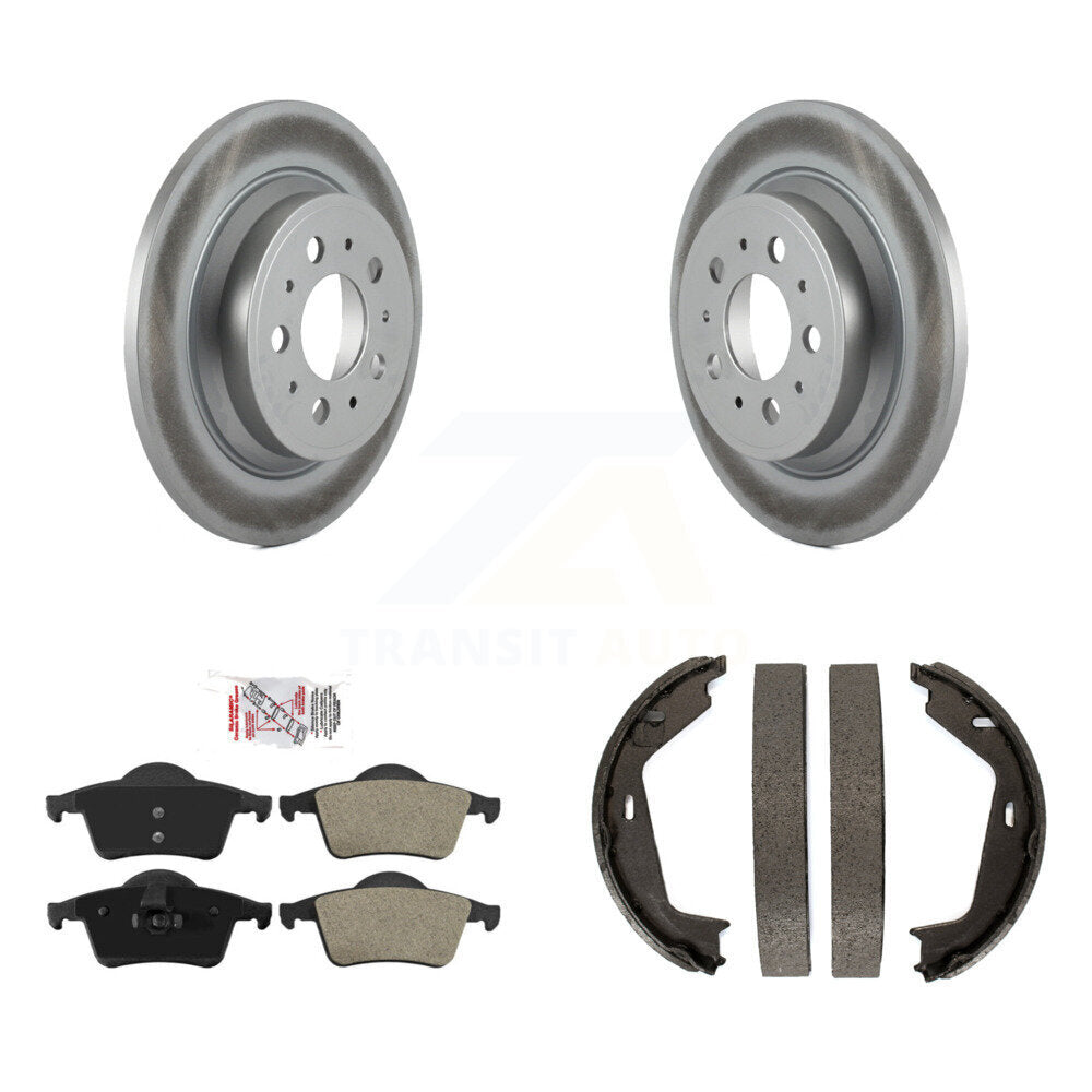 Transit Auto KGA-106908 Disc Brake Kit for 1999-2006 Volvo XC70, Volvo S80 - Rear