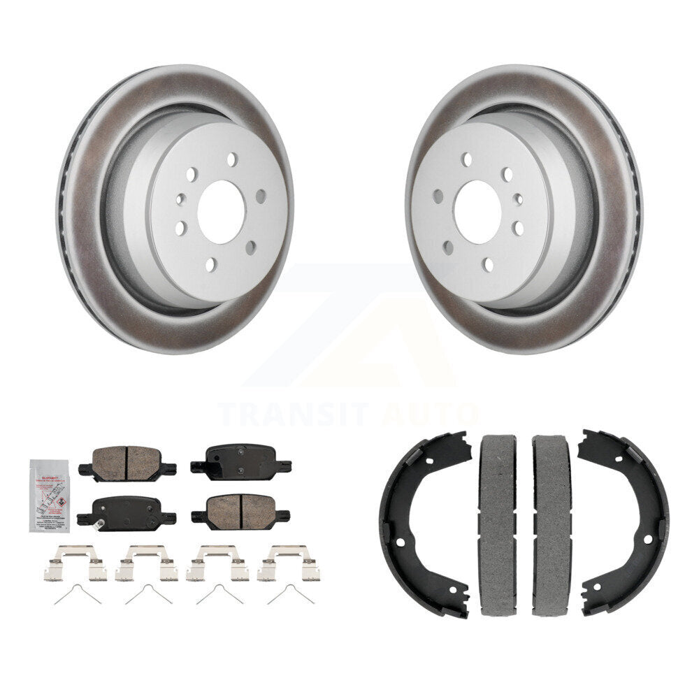 Transit Auto KGA-106923 Disc Brake Kit for 2021-2022 Chevrolet Colorado, GMC Canyon - Rear
