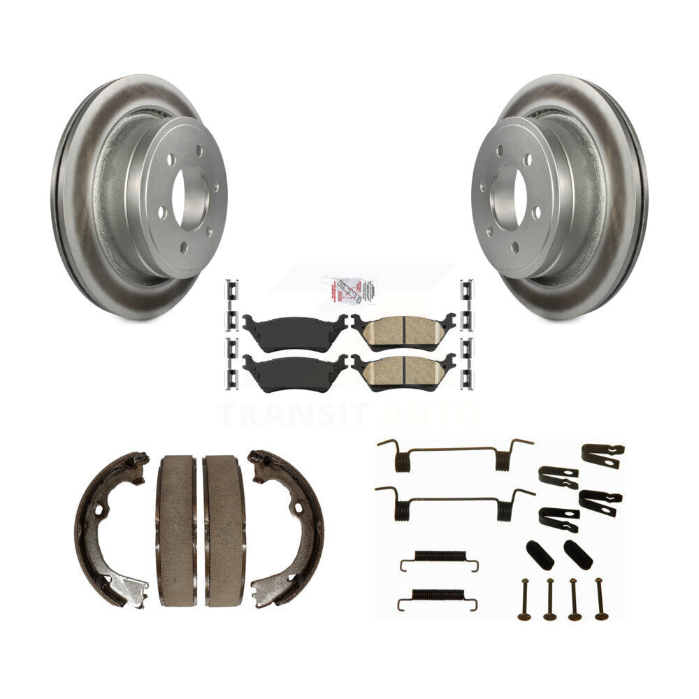 Transit Auto KGA-106928 Disc Brake Kit for 2012-2018 Ford F-150 - Rear