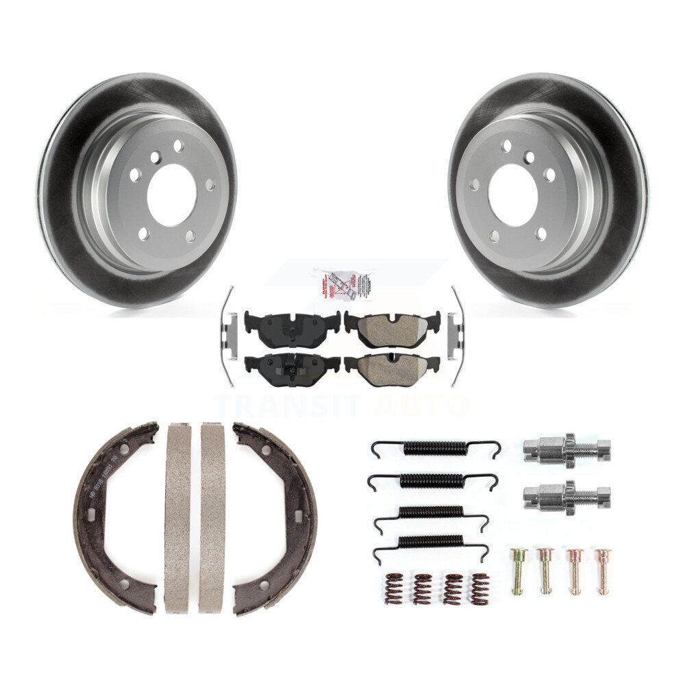 Transit Auto KGA-106933 Disc Brake Kit for 2006-2015 BMW X1, BMW 328i xDrive and More - Rear