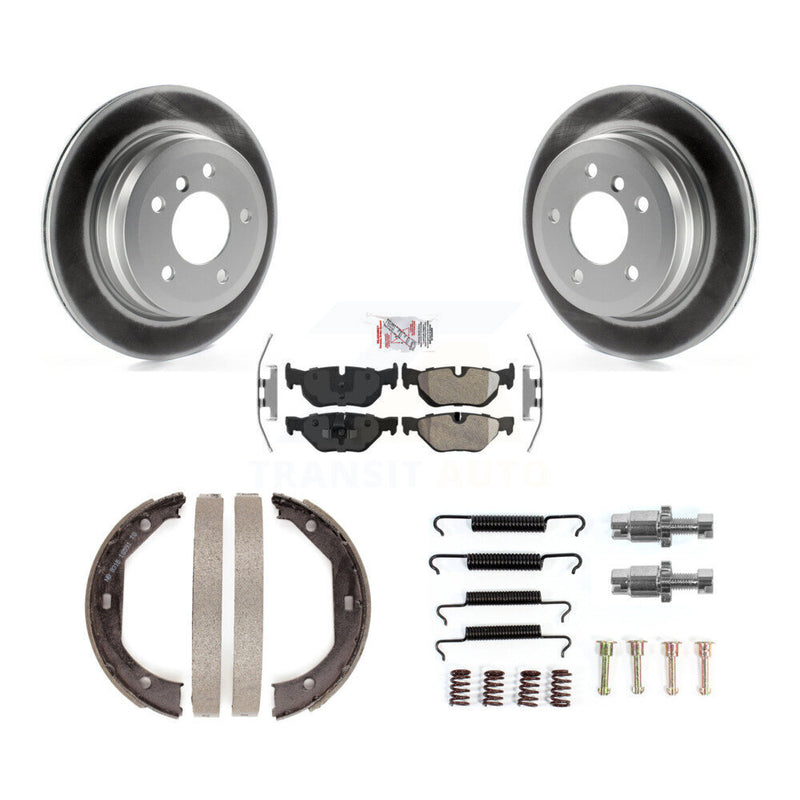 Transit Auto KGA-106933 Disc Brake Kit for 2006-2015 BMW X1, BMW 328i xDrive and More - Rear