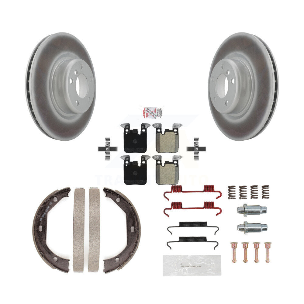 Transit Auto KGA-106934 Disc Brake Kit for 2013-2018 BMW 320i xDrive, BMW 328i - Rear
