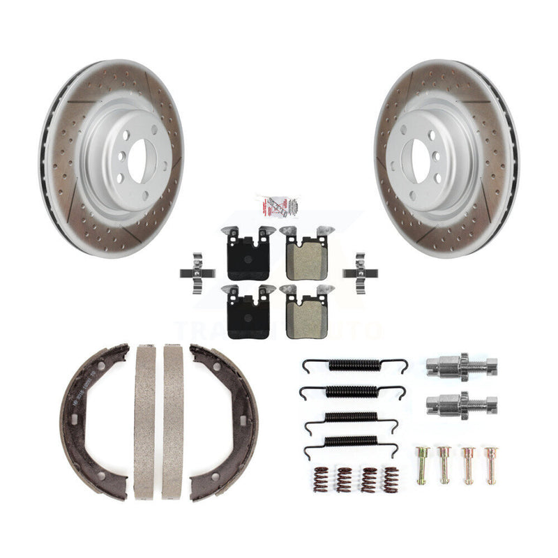 Transit Auto KGA-106941 Disc Brake Kit for 2014-2016 BMW 428i - Rear