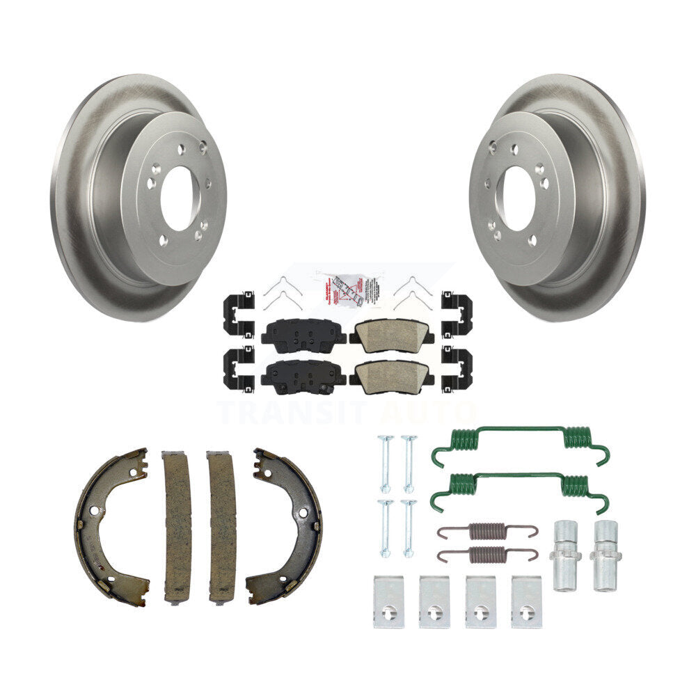 Transit Auto KGA-106949 Disc Brake Kit for 2016-2022 Hyundai Tucson, Kia Sportage - Rear