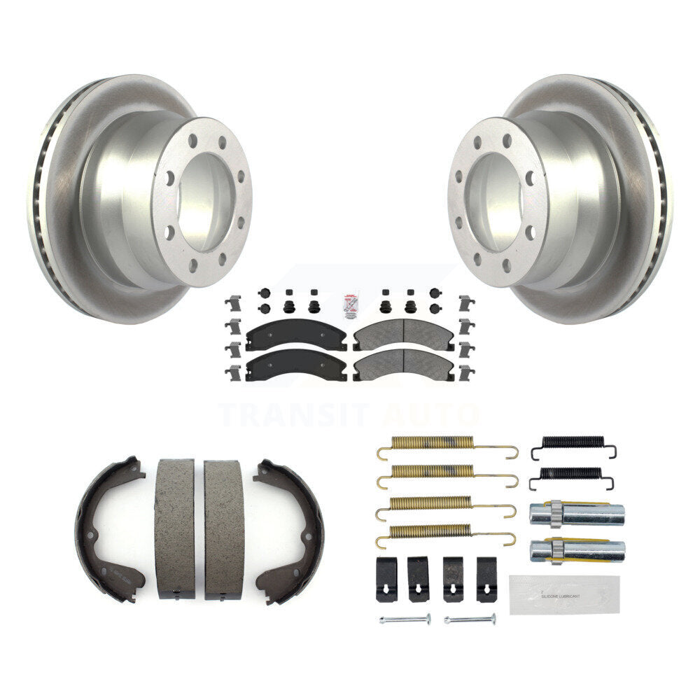 Transit Auto KGA-106958 Disc Brake Kit for 2009-2019 Chevrolet Express 3500, GMC Savana 3500 - Rear