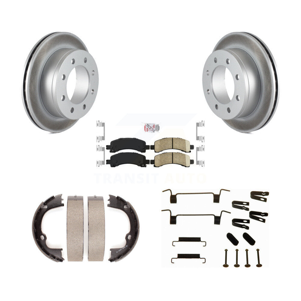 Transit Auto KGA-106961 Disc Brake Kit for 2008-2018 Chevrolet Express 2500, GMC Savana 2500 and More - Rear