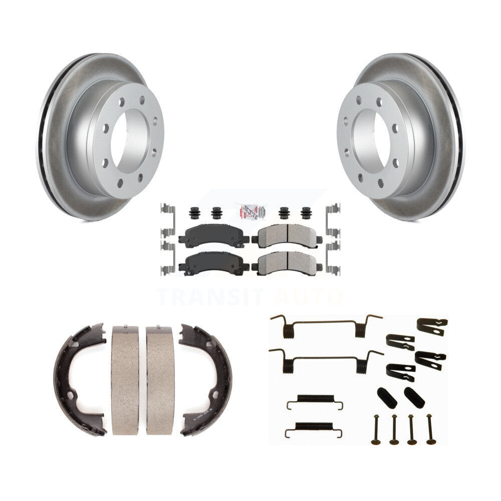 Transit Auto KGA-106962 Disc Brake Kit for 2008-2018 Chevrolet Express 2500, GMC Savana 2500 and More - Rear