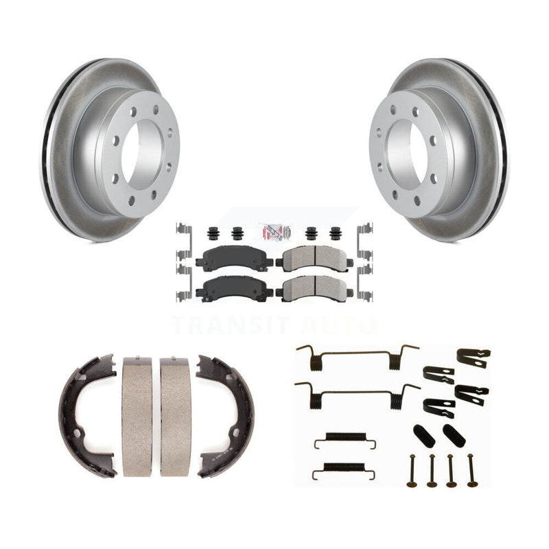 Transit Auto KGA-106962 Disc Brake Kit for 2008-2018 Chevrolet Express 2500, GMC Savana 2500 and More - Rear