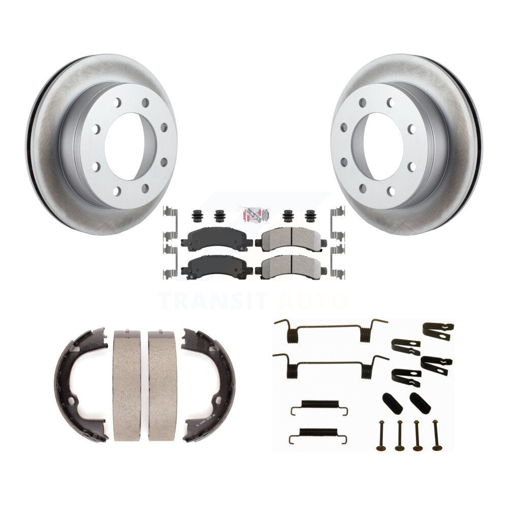 Transit Auto KGA-106973 Disc Brake Kit for 2009-2014 Chevrolet Express 3500, Chevrolet Express 2500, GMC Savana 2500 - Rear