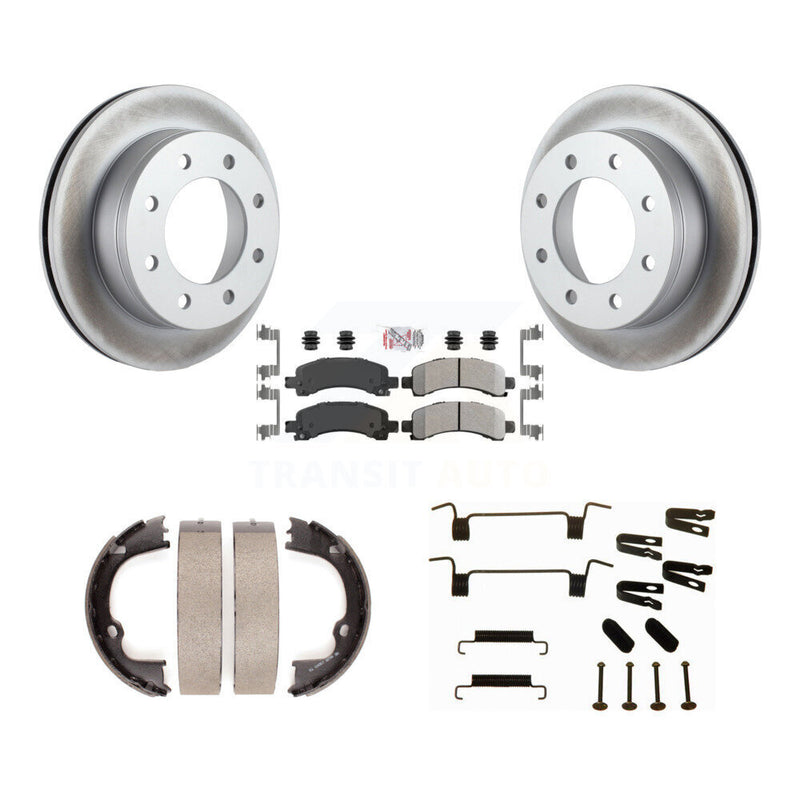 Transit Auto KGA-106973 Disc Brake Kit for 2009-2014 Chevrolet Express 3500, Chevrolet Express 2500, GMC Savana 2500 - Rear
