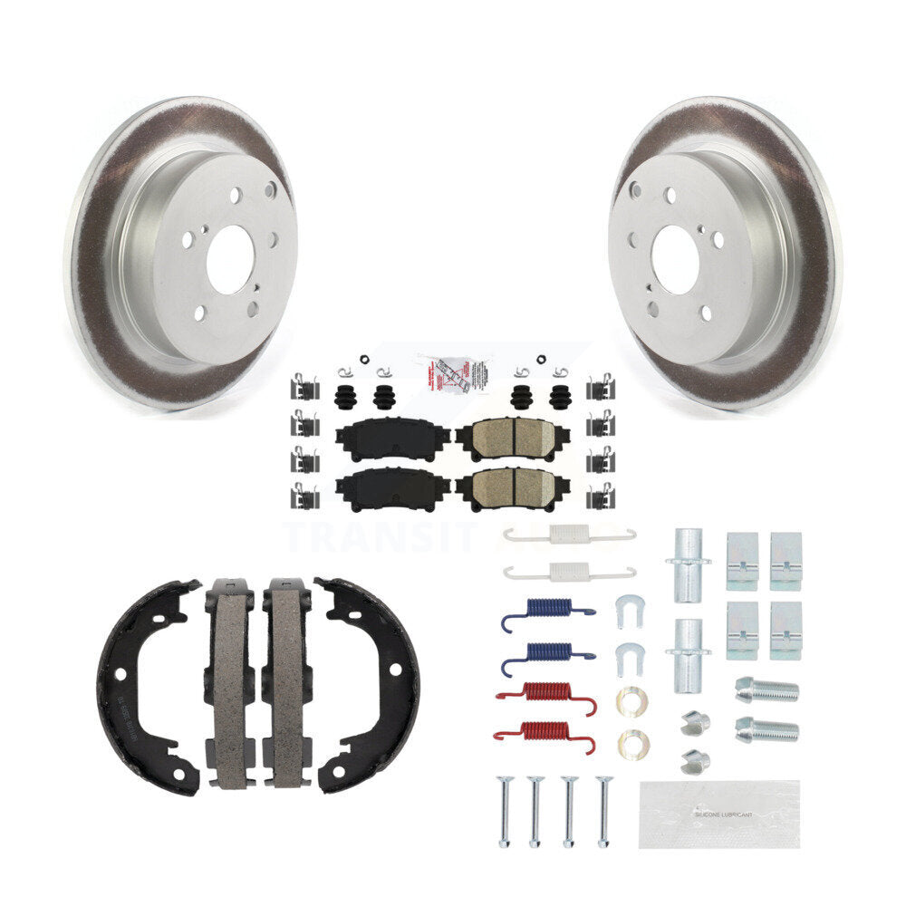 Transit Auto KGA-106974 Disc Brake Kit for 2012-2020 Toyota Mirai, Toyota Prius V - Rear