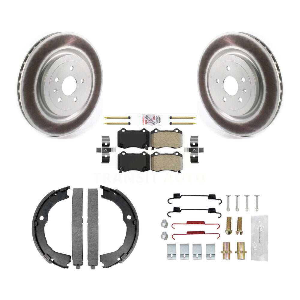 Transit Auto KGA-106976 Disc Brake Kit for 2009-2015 Cadillac CTS, Chevrolet Camaro - Rear