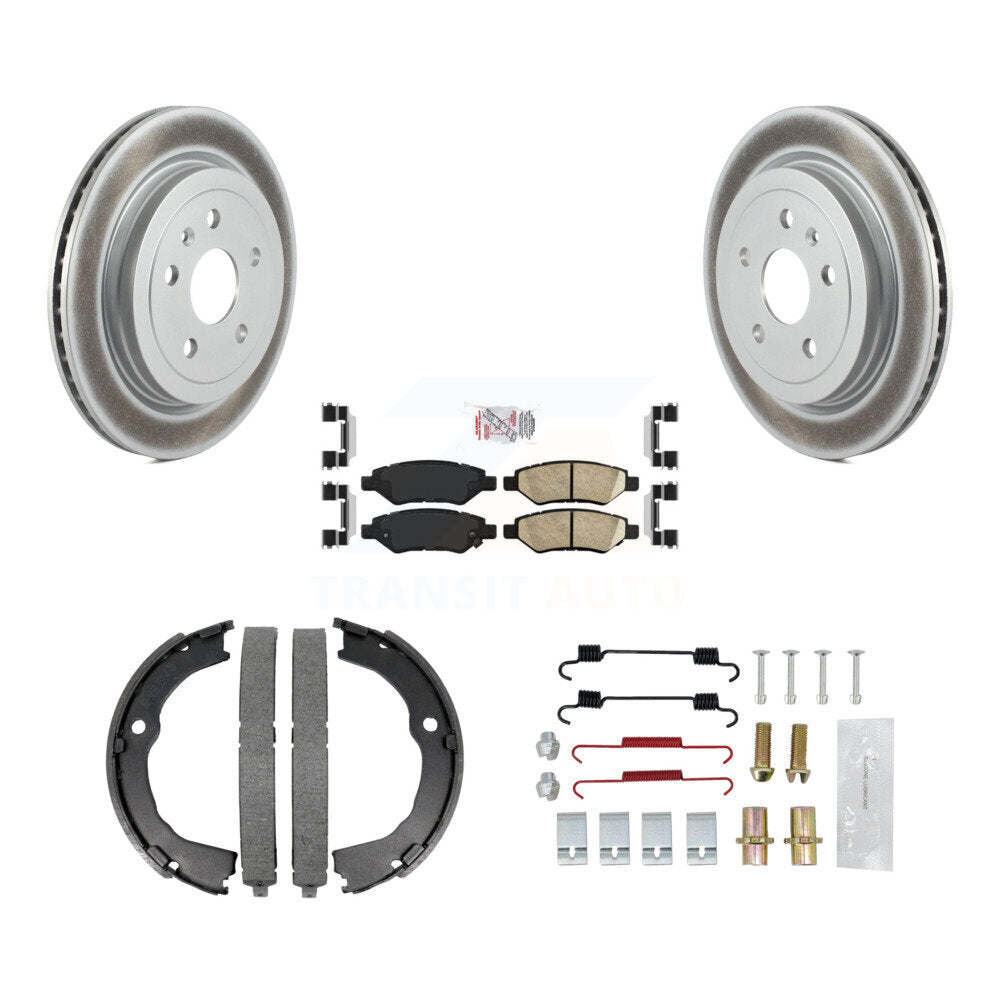 Transit Auto KGA-106977 Disc Brake Kit for 2008-2015 Cadillac CTS, Chevrolet Camaro - Rear