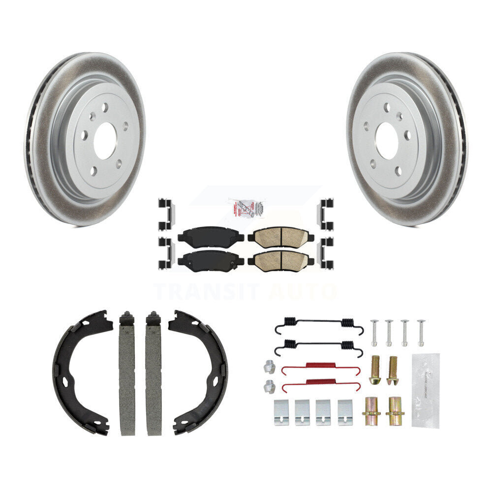 Transit Auto KGA-106980 Disc Brake Kit for 2014 Cadillac CTS - Rear