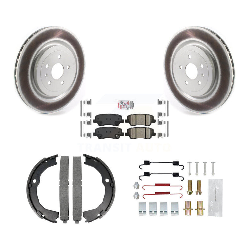 Transit Auto KGA-106981 Disc Brake Kit for 2015 Cadillac CTS - Rear