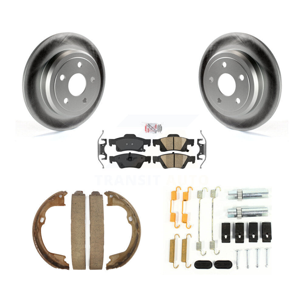Transit Auto KGA-107001 Disc Brake Kit for 2011-2017 Dodge Durango, Jeep Grand Cherokee - Rear