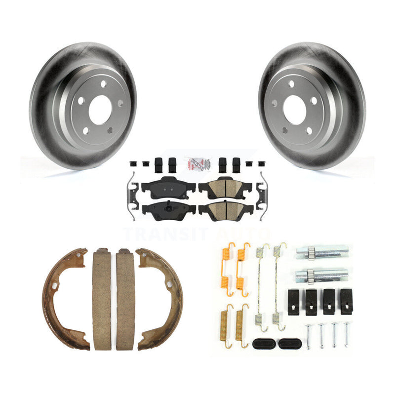 Transit Auto KGA-107002 Disc Brake Kit for 2011-2017 Dodge Durango, Jeep Grand Cherokee - Rear