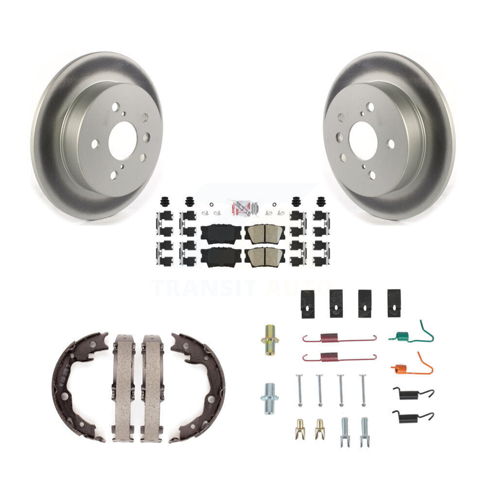 Transit Auto KGA-107008 Disc Brake Kit for 2018-2023 Toyota Camry - Rear