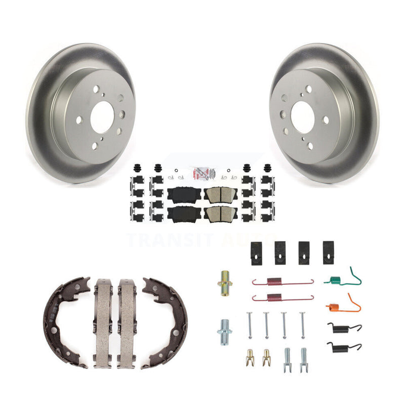 Transit Auto KGA-107008 Disc Brake Kit for 2018-2023 Toyota Camry - Rear