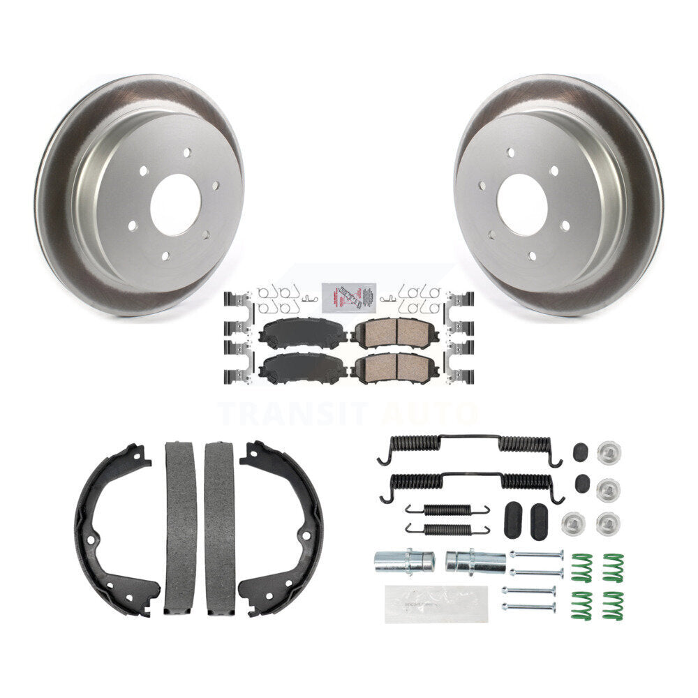 Transit Auto KGA-107010 Disc Brake Kit for 2017-2023 Nissan TITAN - Rear