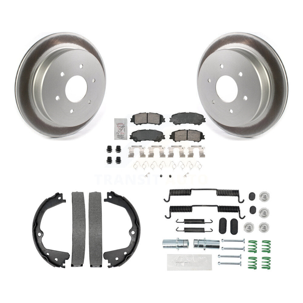 Transit Auto KGA-107011 Disc Brake Kit for 2017-2023 Nissan TITAN - Rear