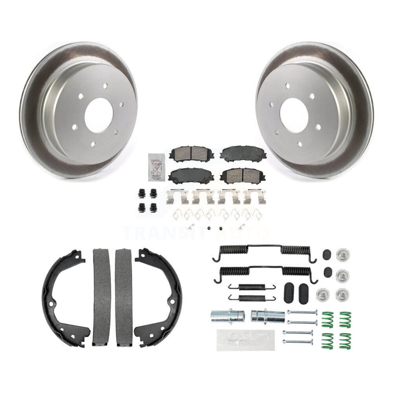Transit Auto KGA-107011 Disc Brake Kit for 2017-2023 Nissan TITAN - Rear