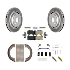Transit Auto KGA-107015 Disc Brake Kit for 2005-2021 Dodge Charger, Dodge Challenger and More - Rear