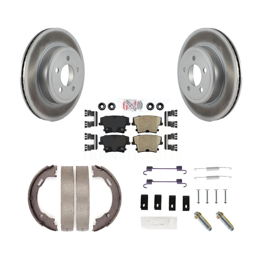 Transit Auto KGA-107016 Disc Brake Kit for 2005-2021 Dodge Charger, Chrysler 300 and More - Rear