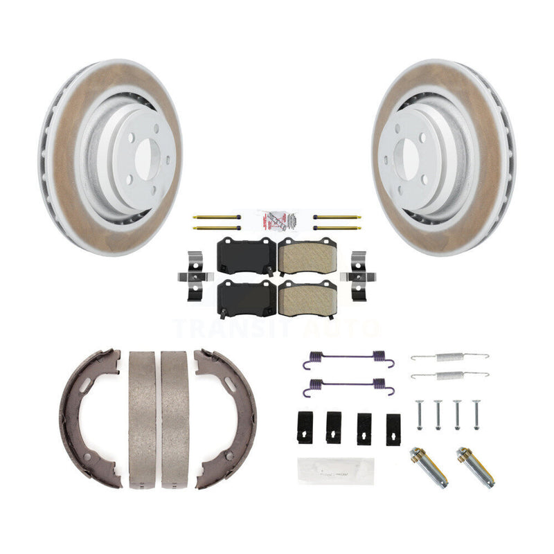 Transit Auto KGA-107020 Disc Brake Kit for 2005-2021 Dodge Charger, Dodge Challenger and More - Rear