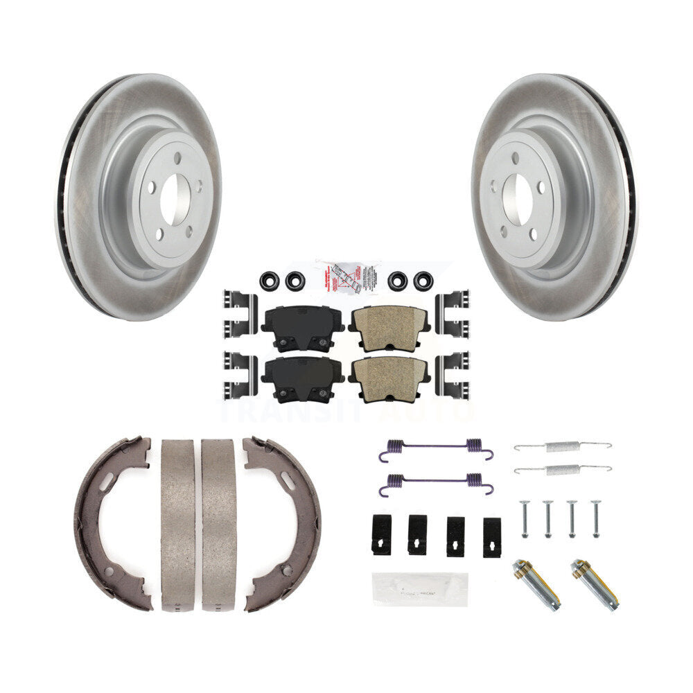 Transit Auto KGA-107021 Disc Brake Kit for 2006-2016 Dodge Charger, Dodge Magnum - Rear