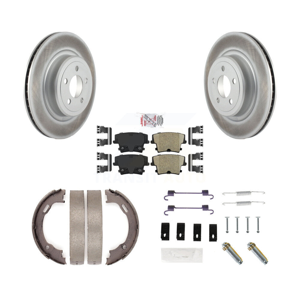 Transit Auto KGA-107022 Disc Brake Kit for 2006-2016 Dodge Charger, Dodge Magnum - Rear