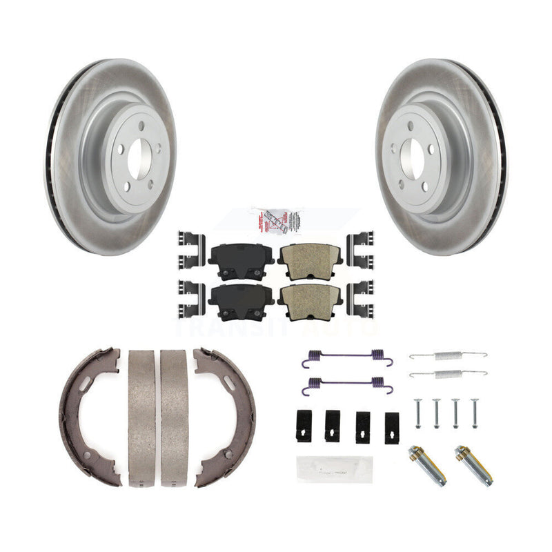 Transit Auto KGA-107022 Disc Brake Kit for 2006-2016 Dodge Charger, Dodge Magnum - Rear